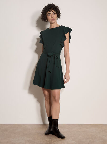 Jersey Crepe Mini Dress