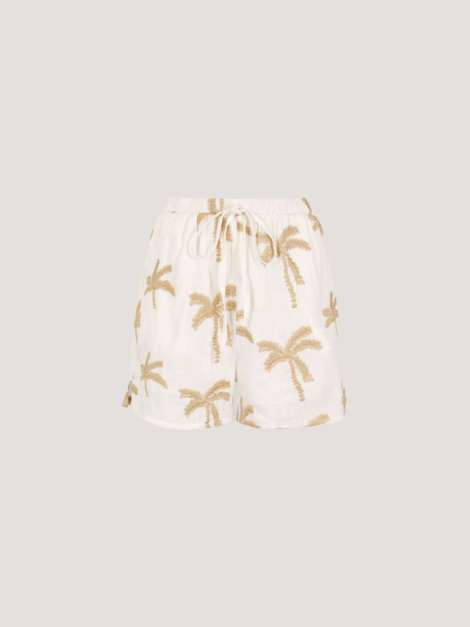 japricot❇︎ページ Embroidered Palm Tree Shorts | Apricot Clothing