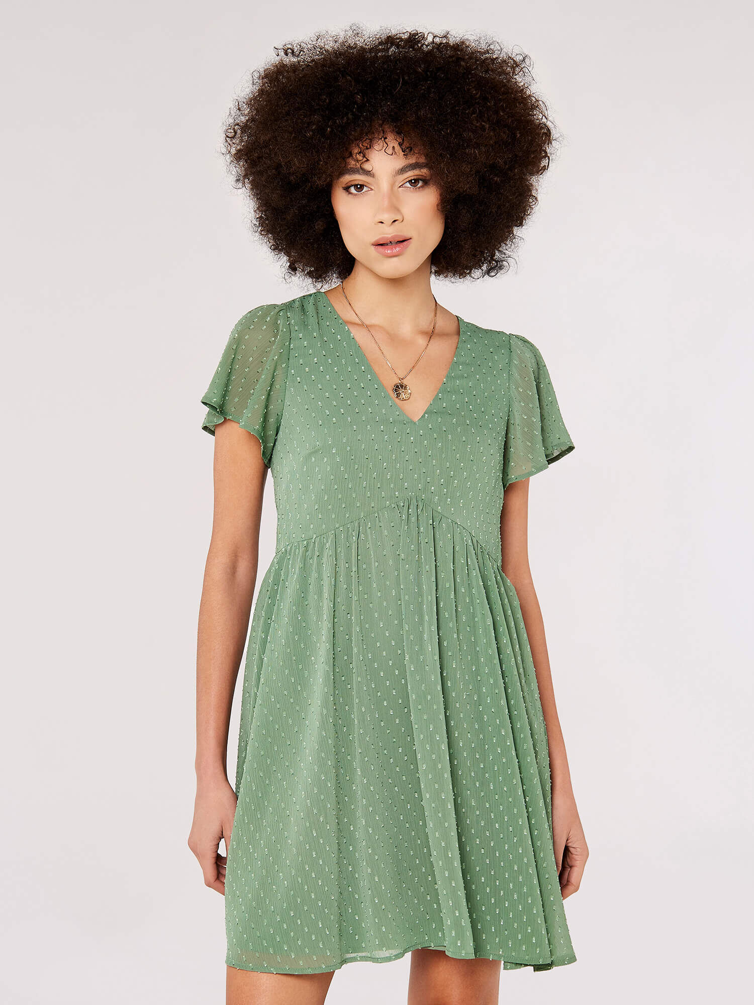 Robe verte patineuse outlet