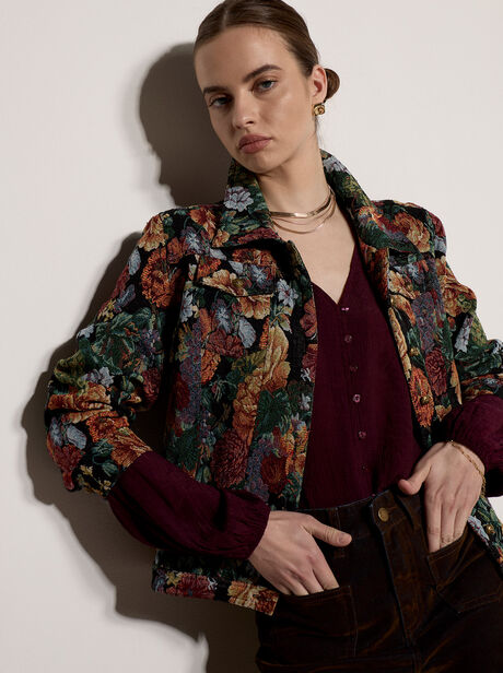 Floral Tapestry Jacket