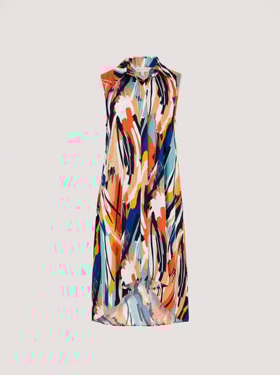 High-Low Shirt Mini Dress