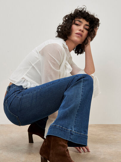 Luci Flare Dark Wash Jeans