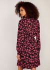 Floral Ruffle Dress, Coral, large