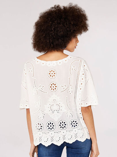 Embroidered Cotton Top