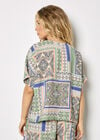Folk Patchwork Blouse, Stone, large