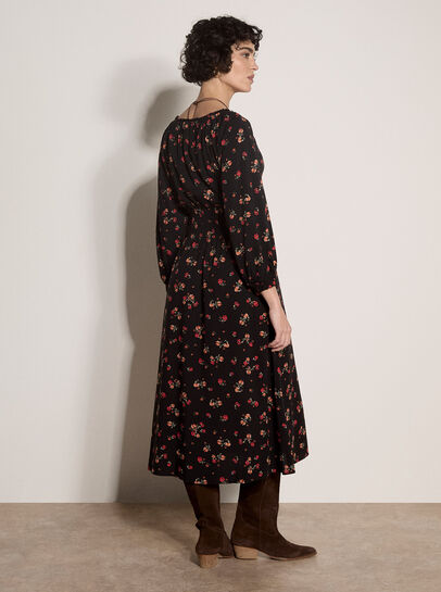 Floral Midi Dress