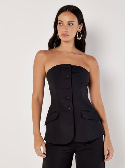 Tailored Bandeau Waistcoat