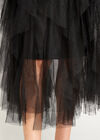 Layered Tutu Fairy Skirt, Black, large