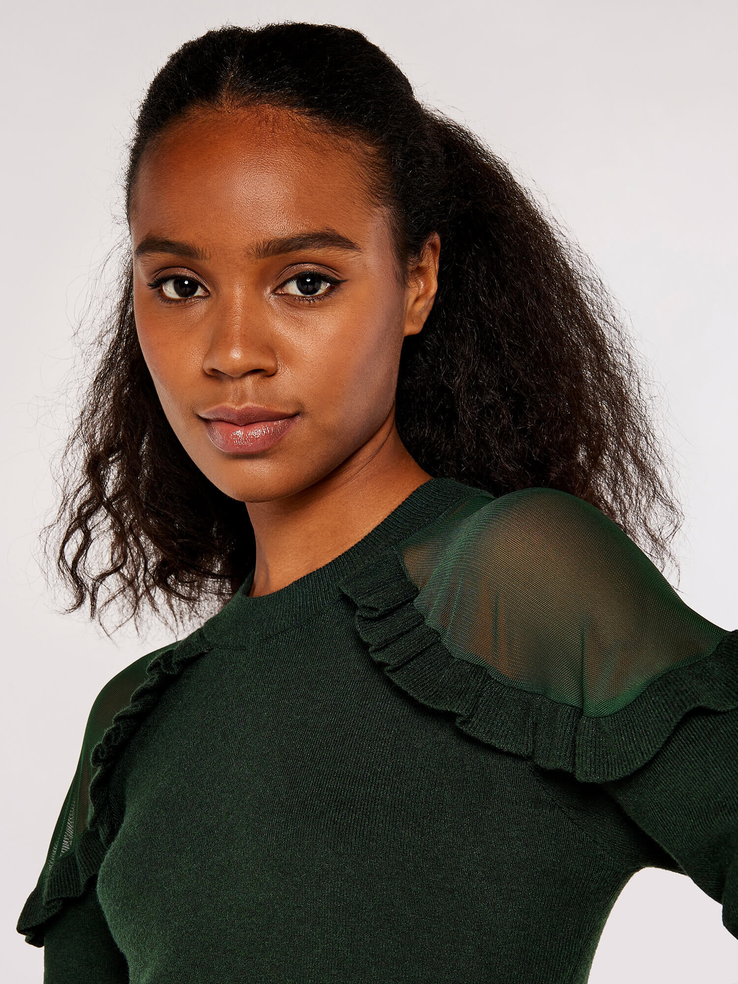 Mesh jumpers top