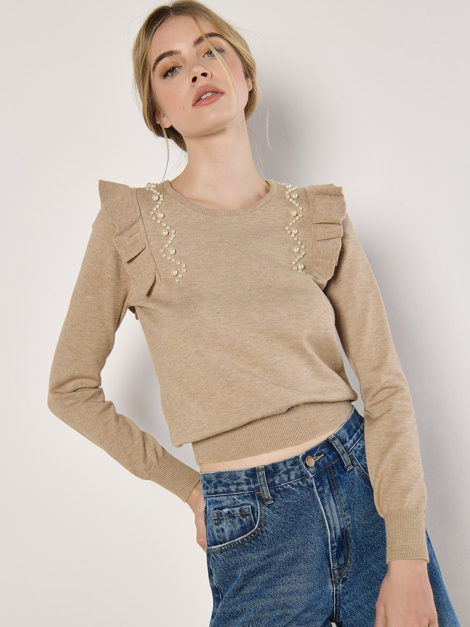 MARRY ME WINTER PERL SWEATパール 3fbf72b0dffd059122803148112a5e