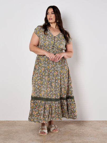 Ditsy Floral Maxi Dress