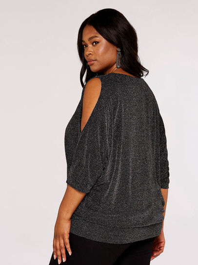 Curve Cold Shoulder Top