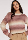 Space Dye Jumper, Pink, large
