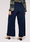 Curve Palazzo Trouser, Navy, large