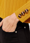 Cowl Neck Jumper, Mustard, large