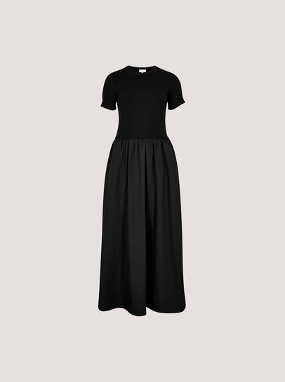 Ribbed Top Midi Dress