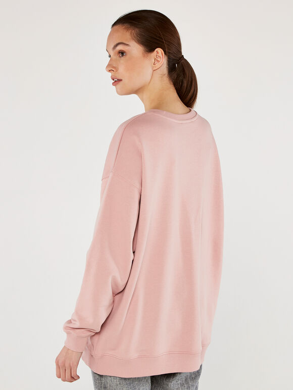 Daisy Love Jumper, Pink, large