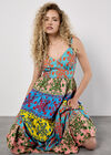 Colour Pop Pineapple Cami Maxi Dress, Assorted, large