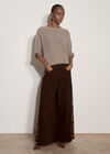 Soft Knit Batwing Top, Stone, large
