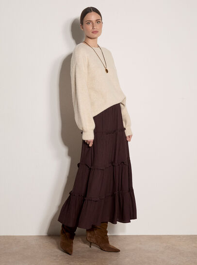 Bow Back Soft Jumper