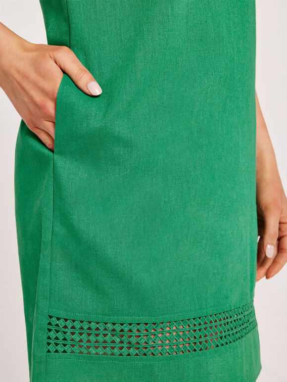 V-Neck Lace Dress