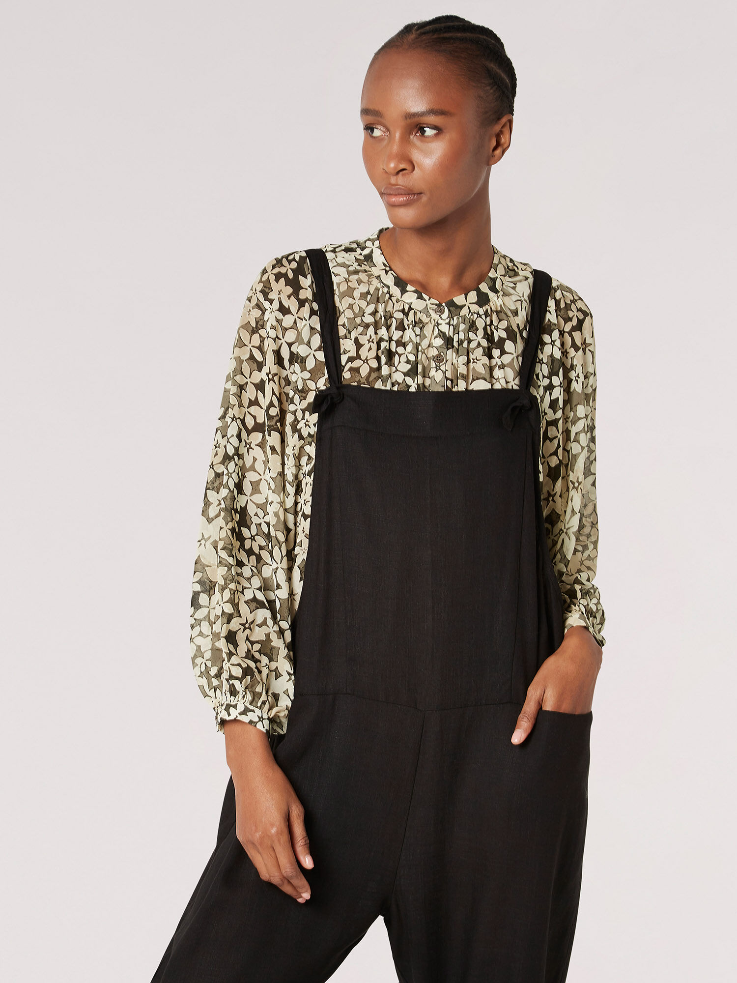Dungaree culotte 2025 jumpsuit
