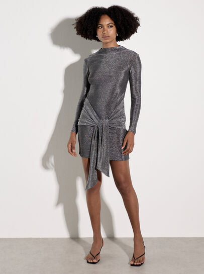 Glitter Mini Dress