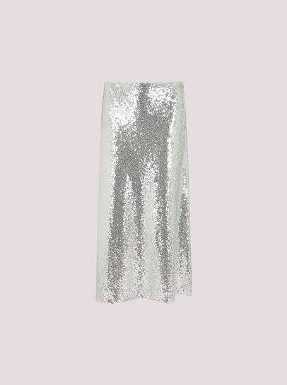 Sequin Bias Cut Midaxi Skirt