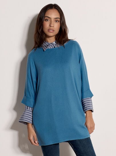 Soft Touch Batwing Top