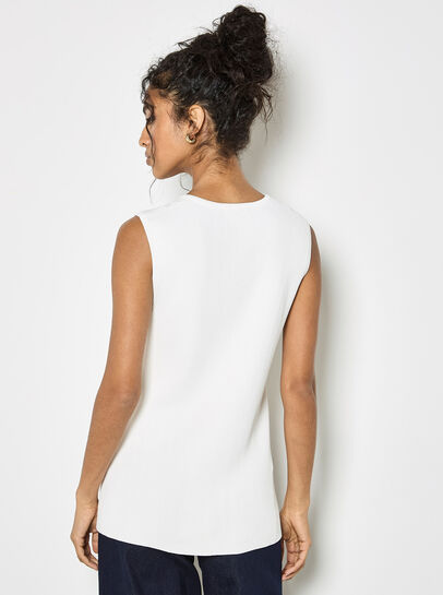 Ribbed Knit Waistcoat