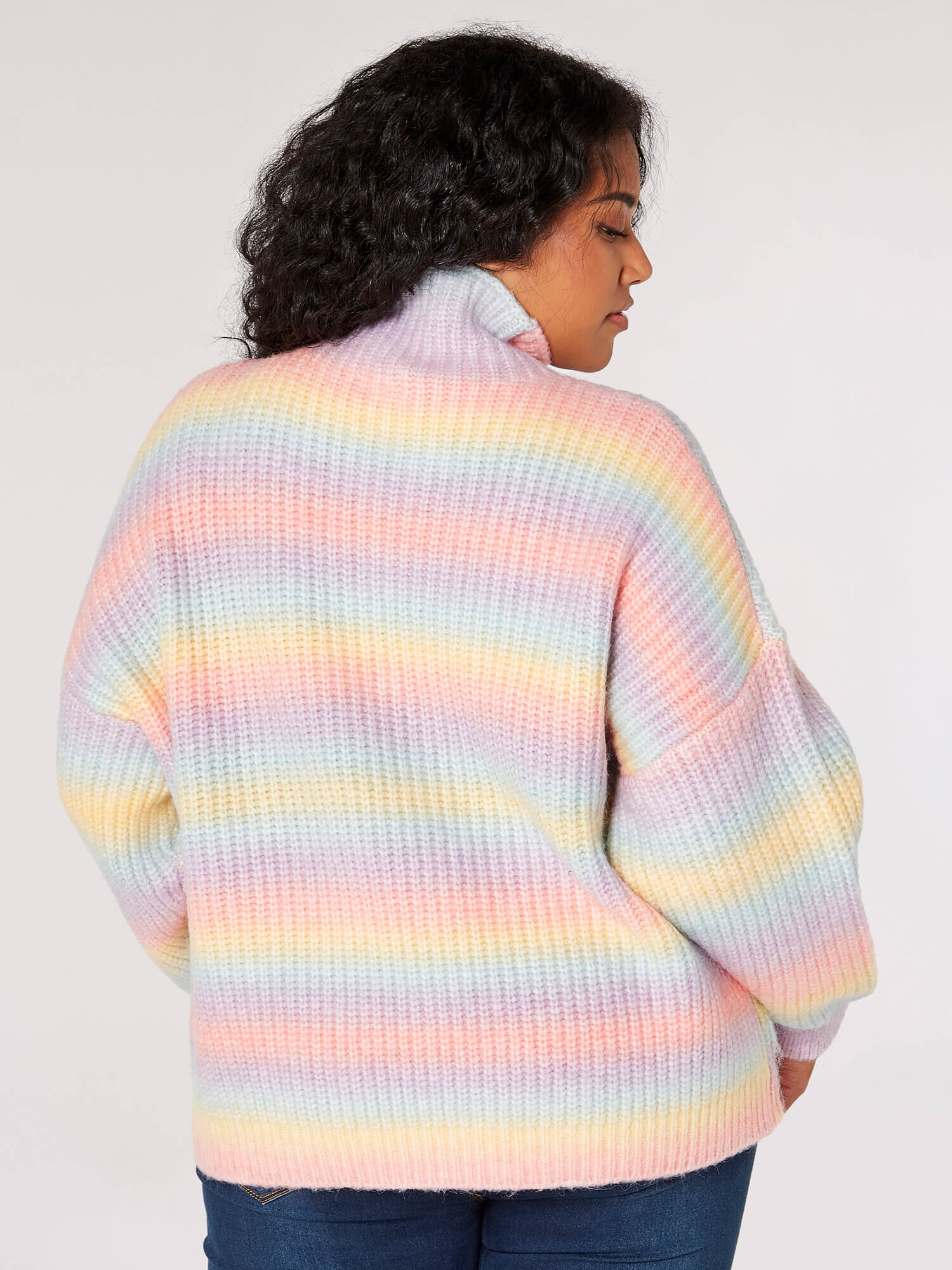 Lazy oaf clearance pastel rainbow jumper