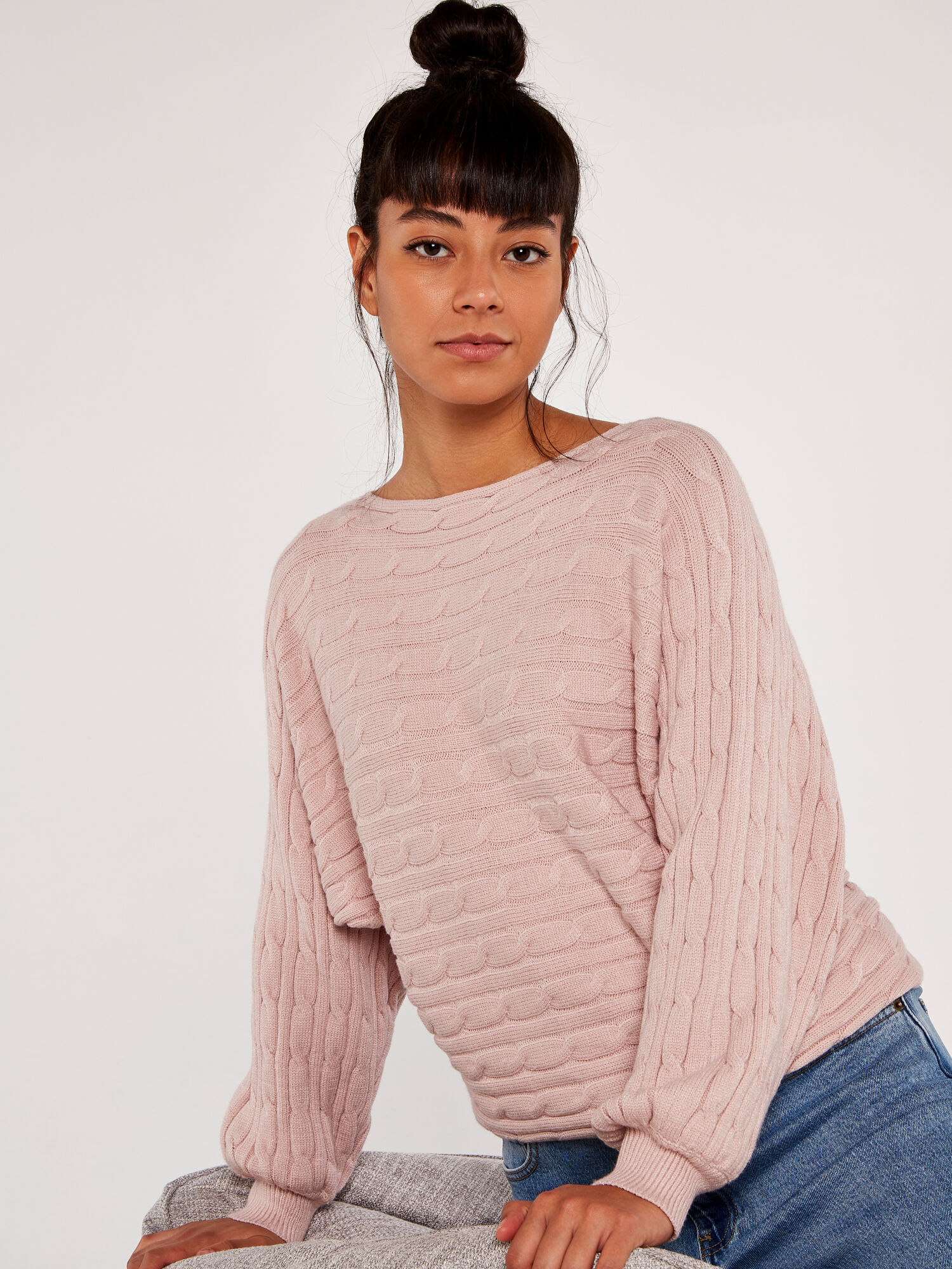large knitted jumper