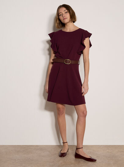 Jersey Crepe Mini Dress