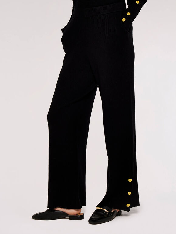 Button Detail Jumper-Trouser, , large