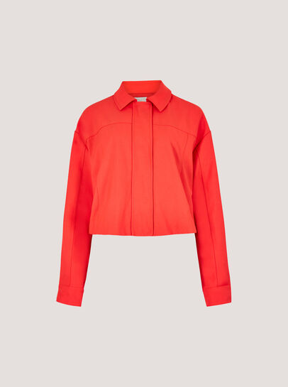 Soft Tailored Cropped Jacket