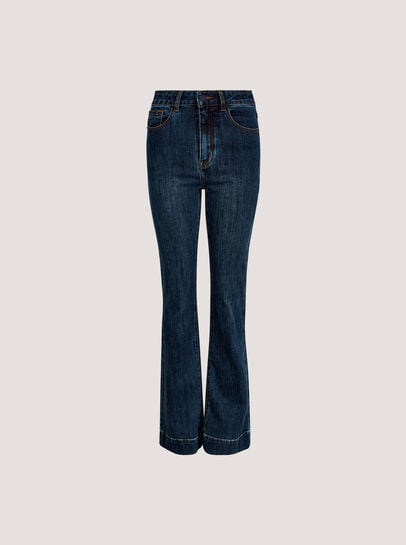 Lena Fit And Flare High Waist Jeans