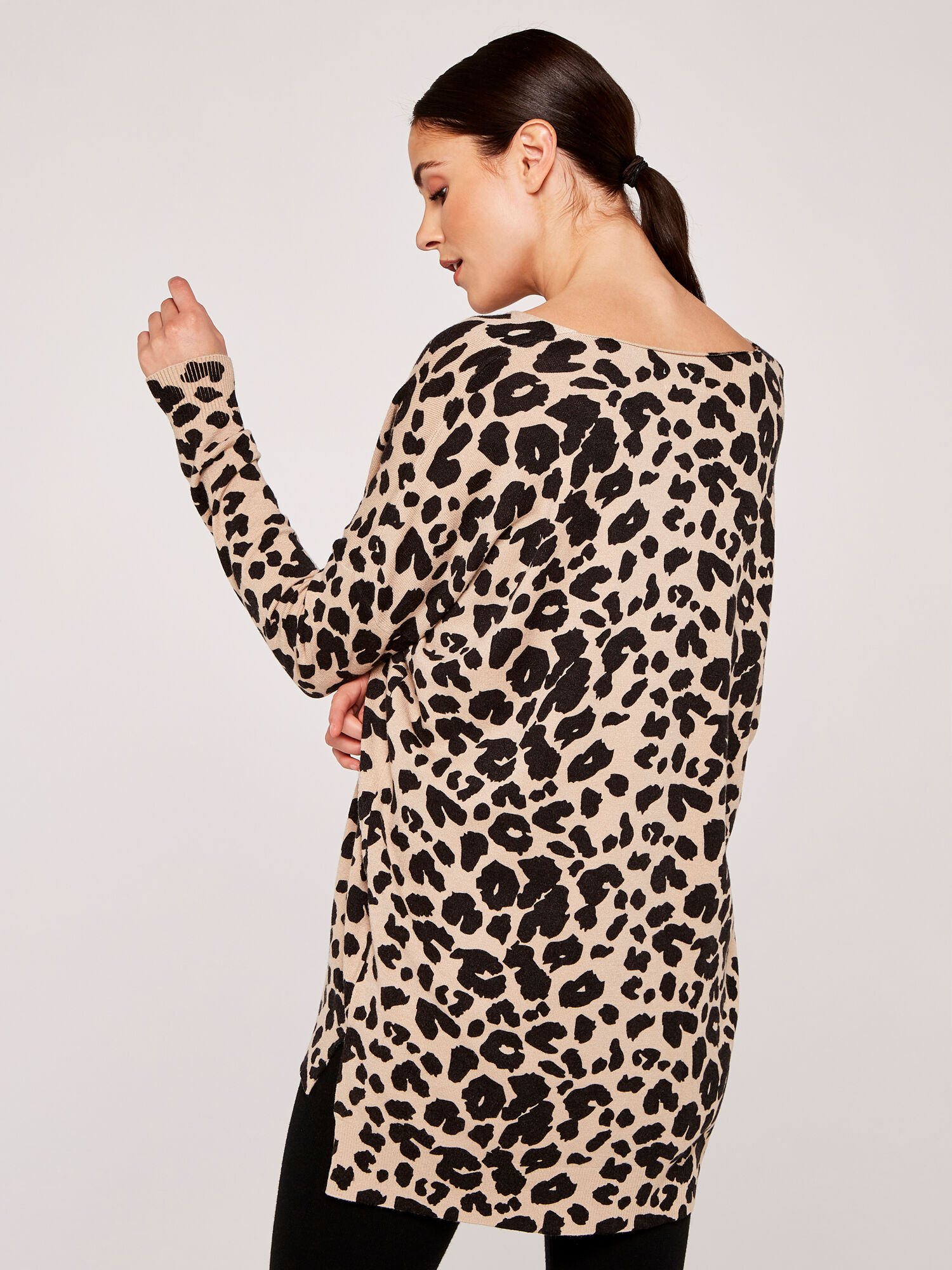 Leopard knitwear deals