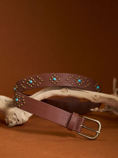 Bronze Studded Belt