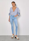 Sienna High Waist Skinny Jeans, Sky Blue, large