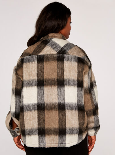 Curve Soft Check Shacket