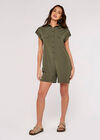 Utility Casa Playsuit, Khaki, large