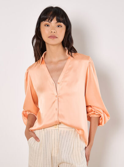 Soft Satin Shirt