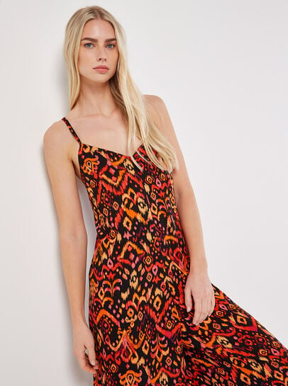 Colourful Ikat Palazzo Jumpsuit