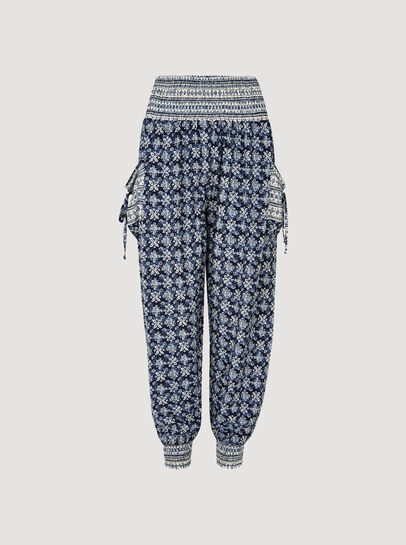 Batik Ankle Cuff Jogger