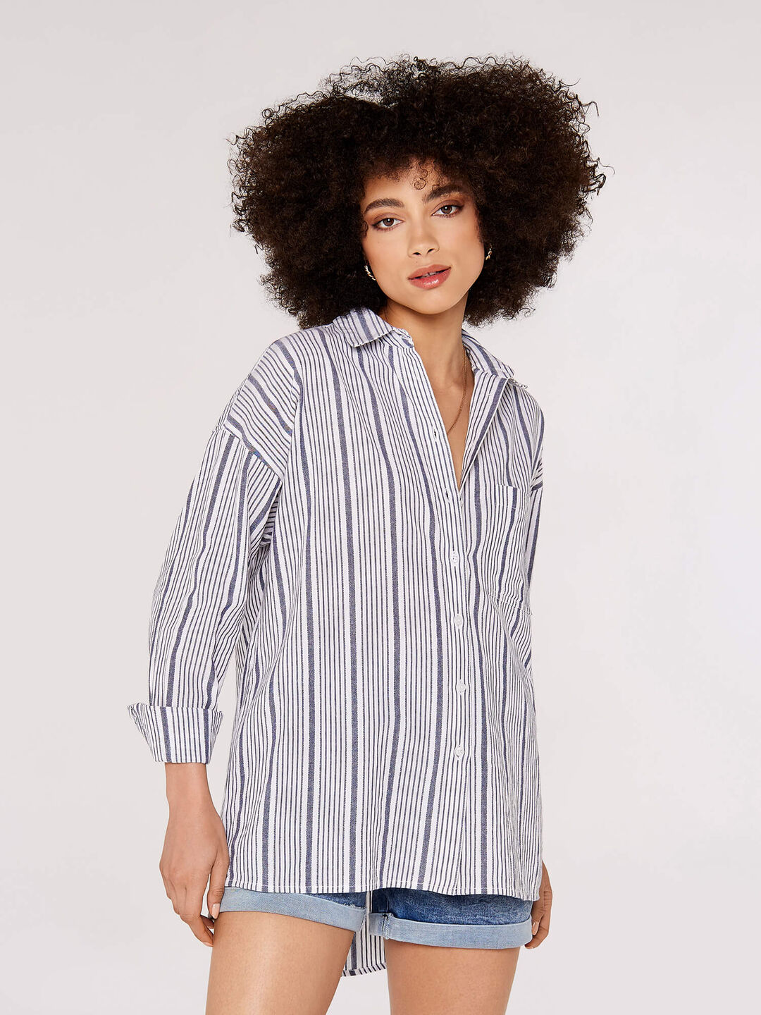 Striped Oversize Shirt