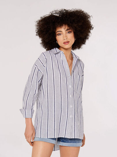 Striped Oversize Shirt