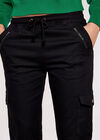 Combat pocket Trousers, Black, large