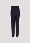 Soft Textured Joggers, Navy, large