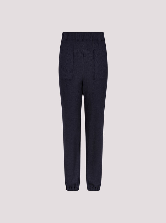Soft Textured Joggers, Navy, large