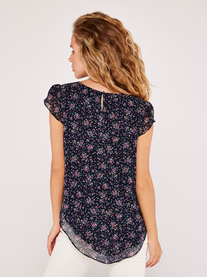 Floral Chiffon Top